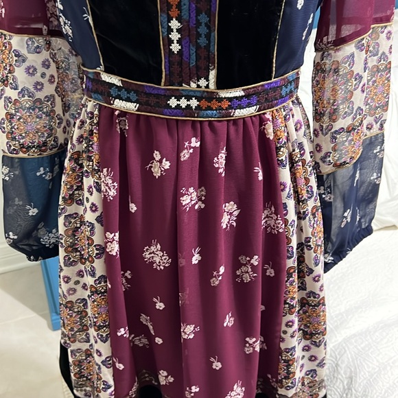 Anthropologie Maeve Quartier Latin floral boho Dress size small - Picture 3 of 10